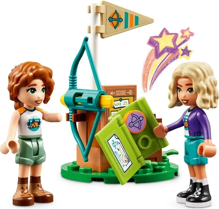 Strelišče za lokostrelstvo LEGO Friends Adventure Camp, 157 kosov