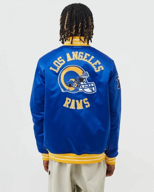 Jakna za moške Mitchell & Ness, Los Angeles Rams, modra