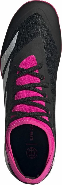 Notranji nogometni copati, adidas, črno-rožnati