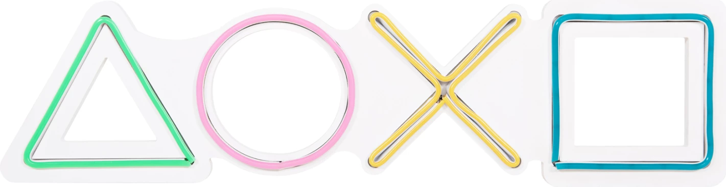 Stenska dekoracija osvetljena (LED) FH4652 igralni kontrolerji 57x2x14,5Hcm