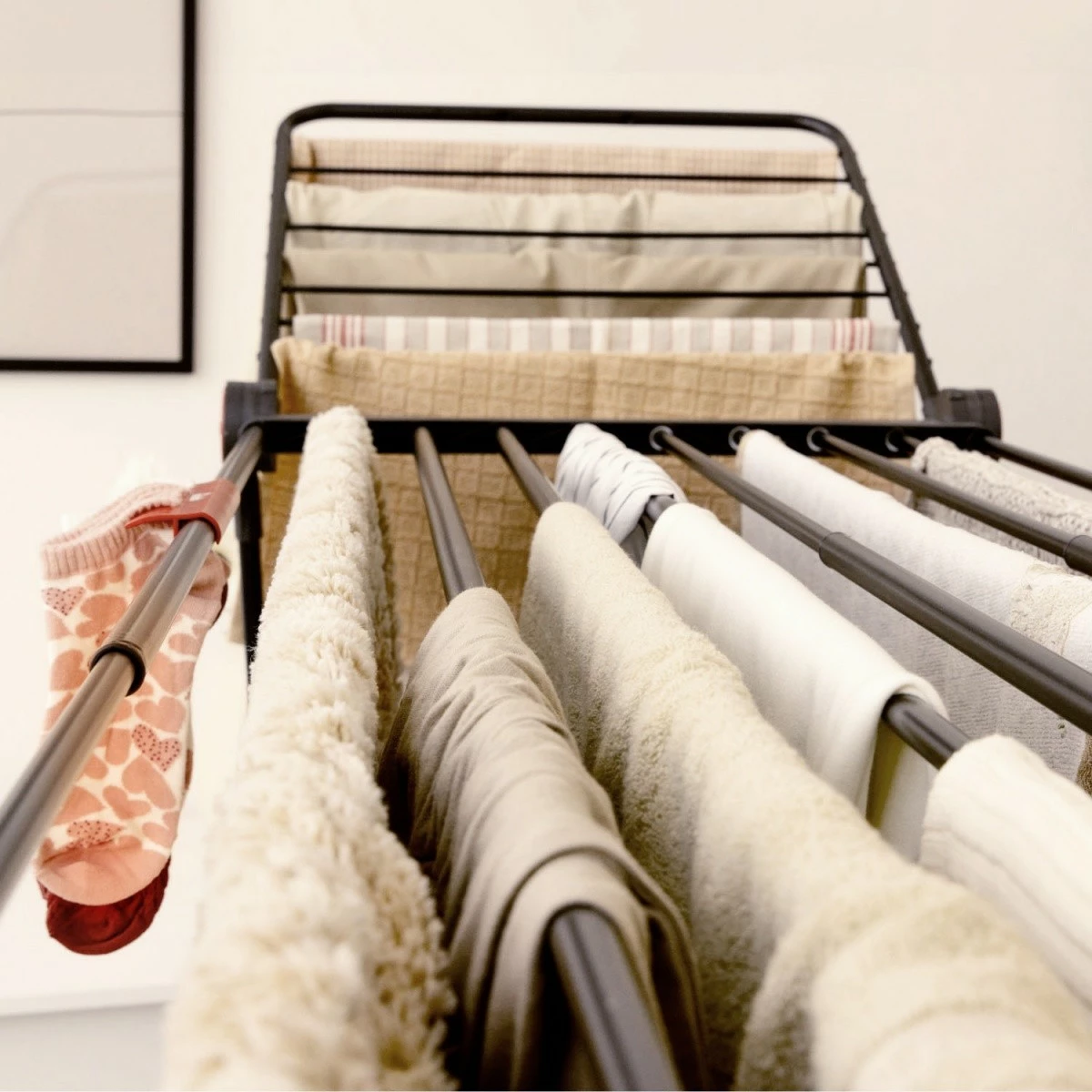 Sušilnik perila Vileda Infinity FLEX Ultimate, 30 m, črn