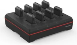 Polnilec baterij za 8 enot Honeywell 8675i, črn