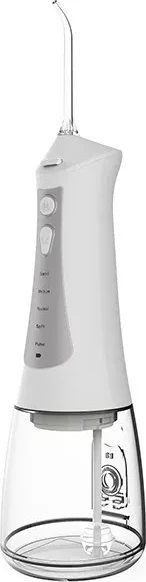 Irigator za zobe CleanPRO Lafe, 2000 mAh, 300 ml, bel