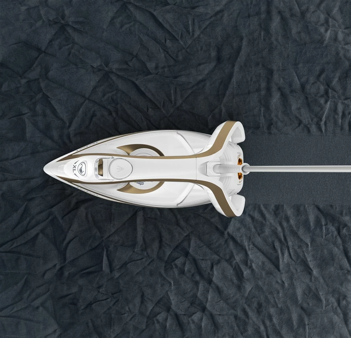 Likalnik Tefal Puregliss FV8042, 3000 W, Durilium AirGlide Autoclean, bel/bronzen