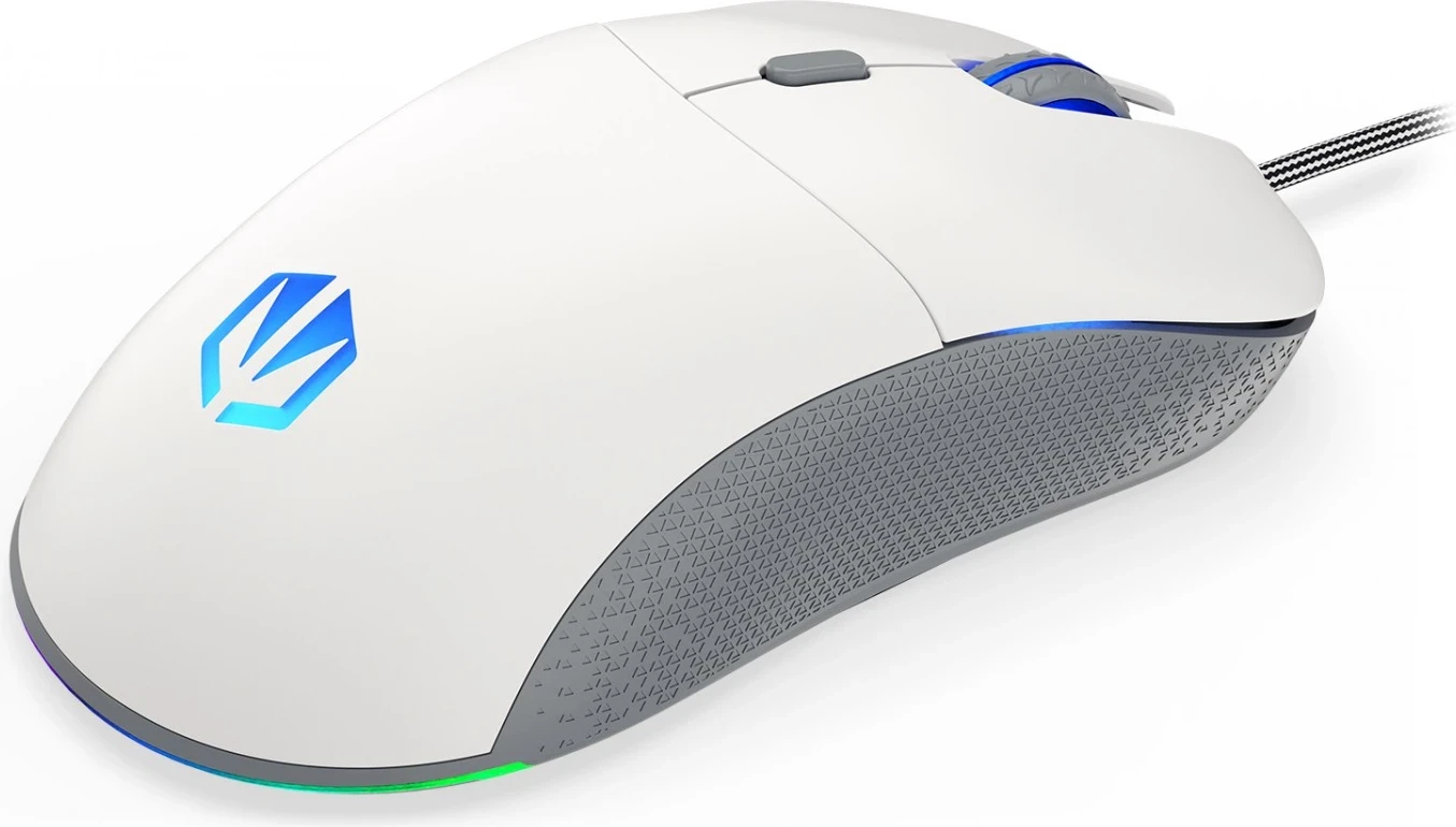 Žični RGB miš, Endorfy GEM OWH PMW3325, bela