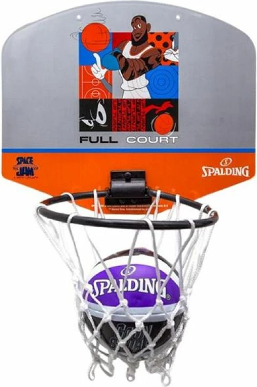 Mini košarkarska tabla Spalding Space Jam Tune Squad 79007Z, oranžna in siva