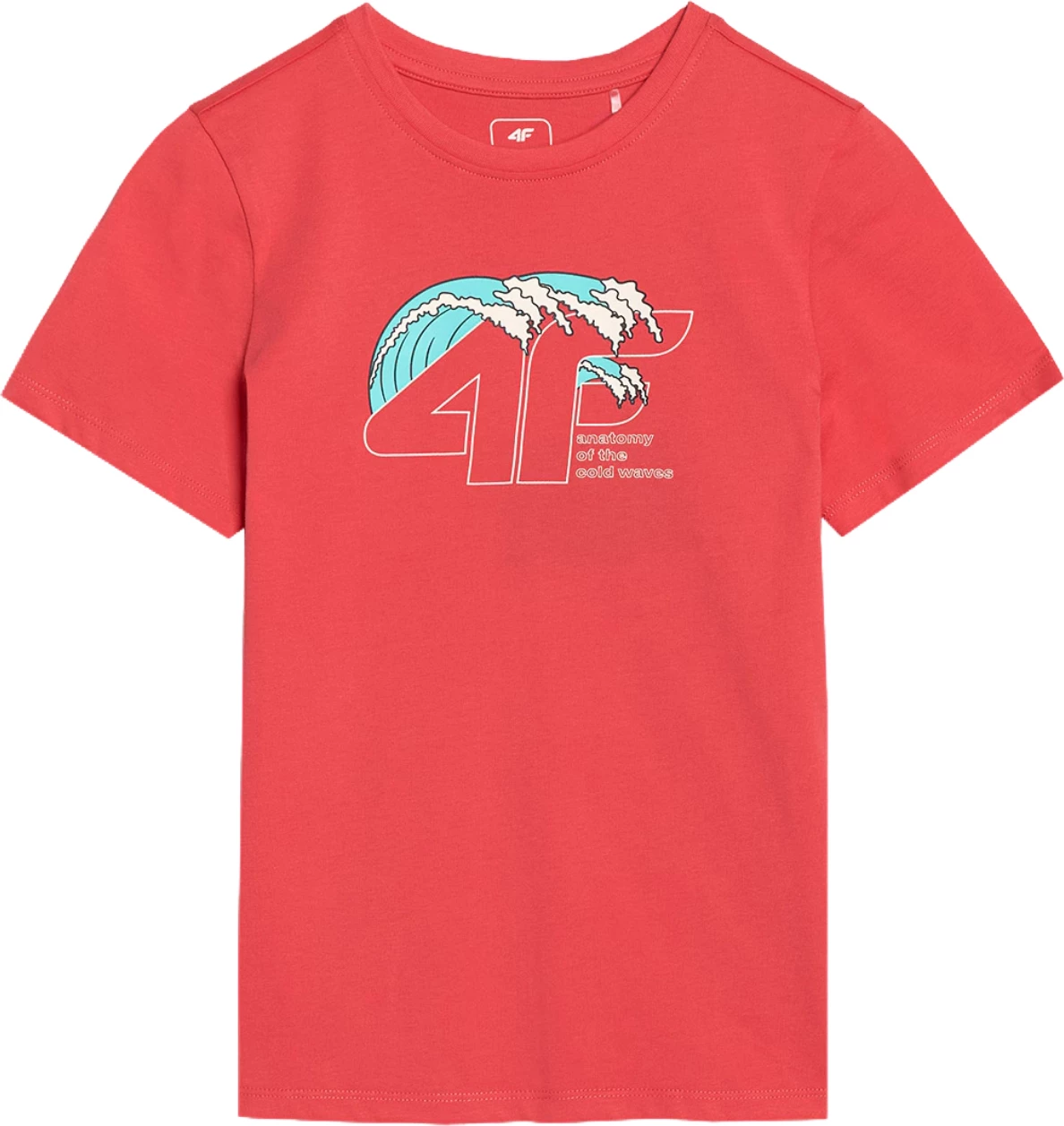 Majica za fante, oranžna, 4F Majica za fante, oranžna, 4F
