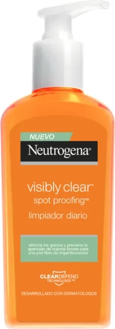 Pene za čiščenje obraza Neutrogena Visibly Clear Daily Wash, 200 ml
