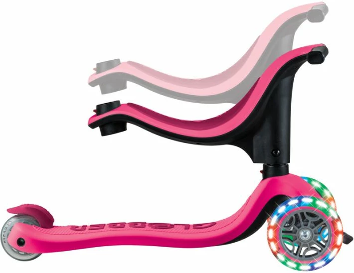 Svetleči otroški skiro Globber