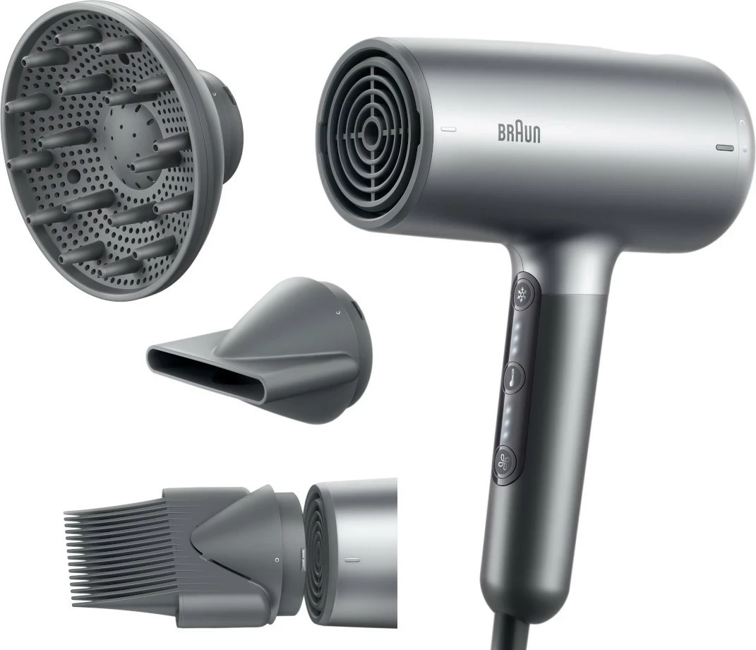 Sušilnik za lase Braun HD4.3 HD435E, srebrn