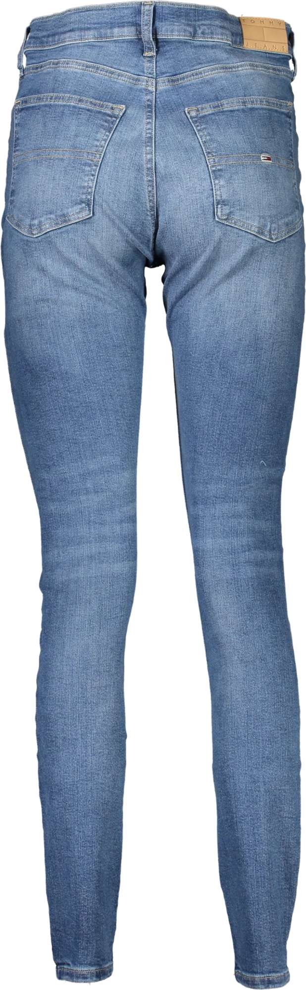 Jeans za ženske SYLVIA HIGH SUPER SKINNY TOMMY HILFIGER, modri