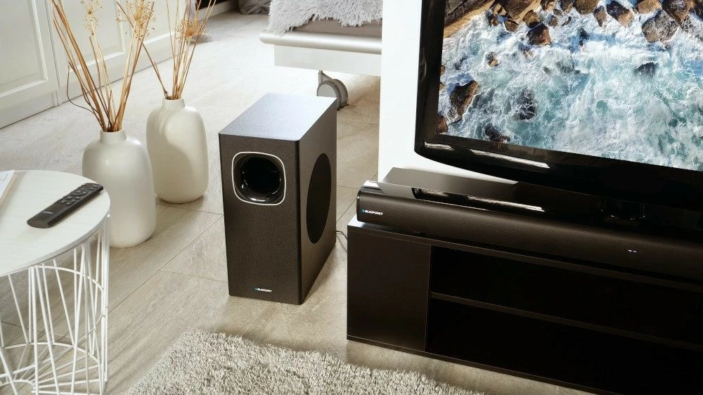 Soundbar z brezžičnim subwooferjem Blaupunkt LS200SUB, Bluetooth, HDMI, USB, siv