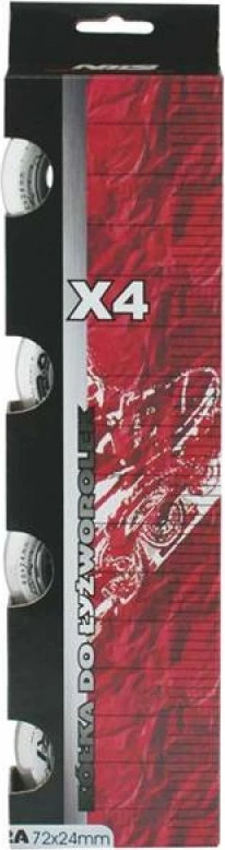 Roler kolesa Nils Extreme, 72 × 24 mm, 82A, za moške in ženske