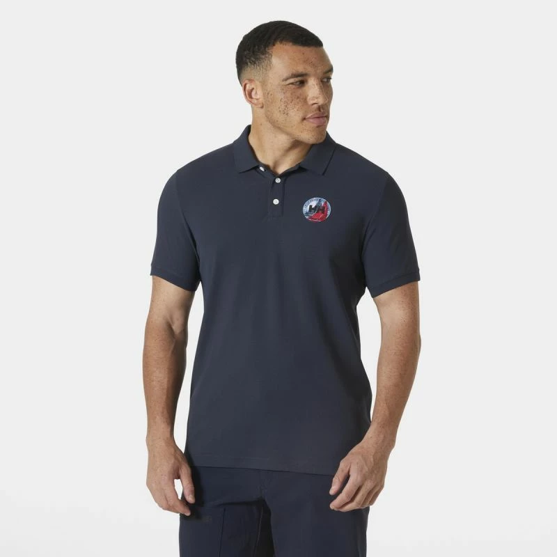 Polo majica Helly Hansen, navy blue
