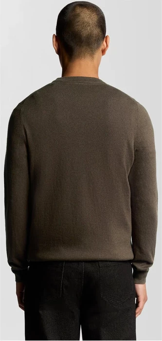 Pulover Lyle & Scott, moški, rjav