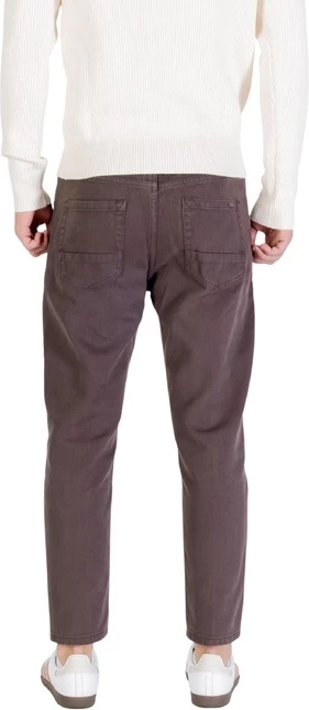 Jeans hlače Gianni Lupo, moške, rjave