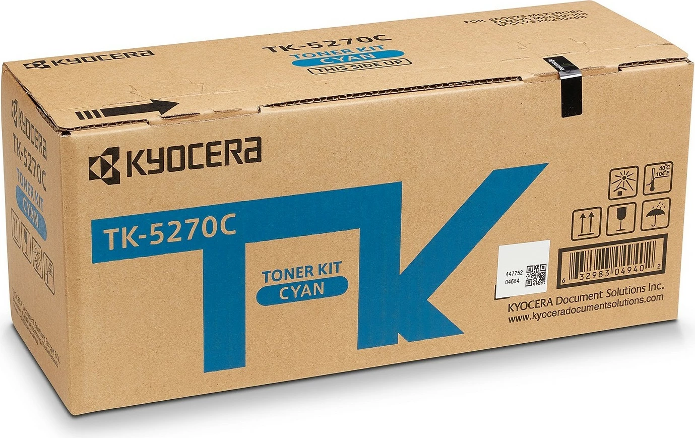 Toner Kyocera TK-5270C, 6000 strani, cijan, 1 kos