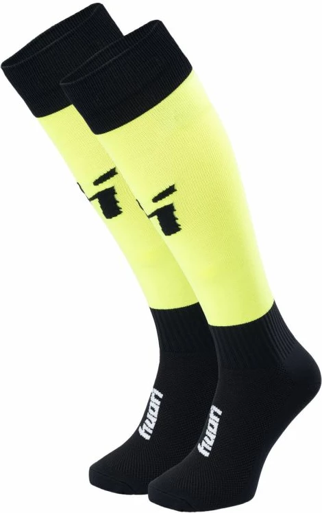 Nogometne nogavice za moške, črne in rumene, Craft