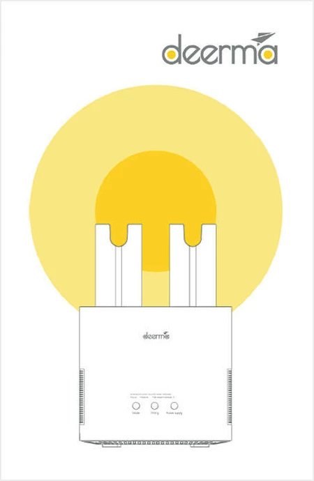 Sušilec čevljev Deerma DEM-HX10W, bel