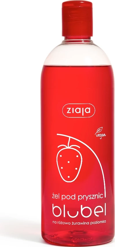 Gel za tuširanje z aromo borovnice in divje jagode Ziaja Blubel, 500 ml