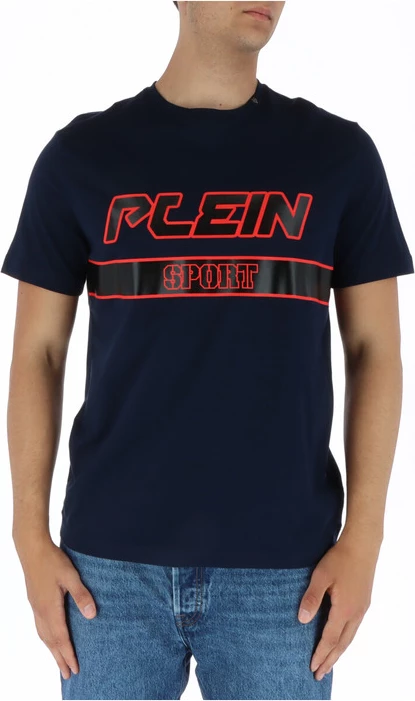 Majica Plein Sport, modra, moška