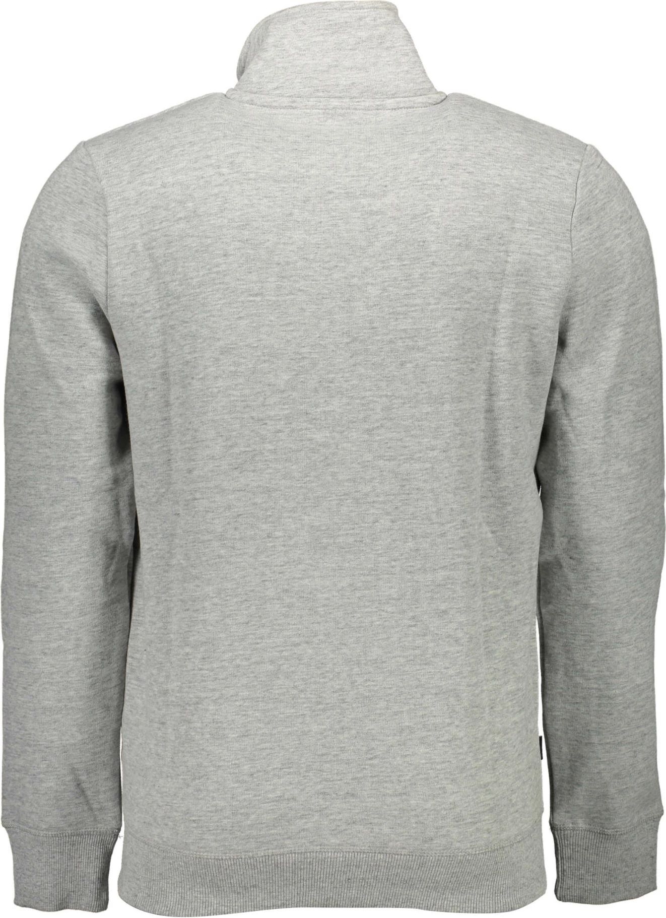 Pulover z zadrgo za moške SUPERDRY, siv