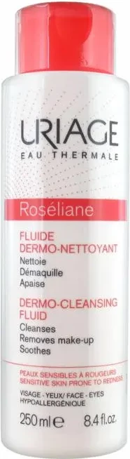 Fluid za čiščenje obraza Roséliane URIAGE, 250 ml