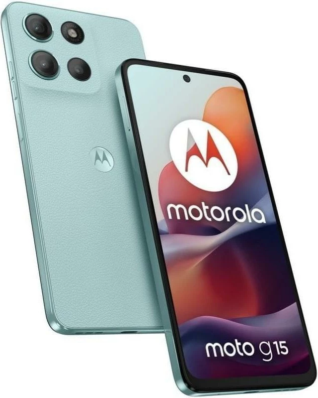 Pametni telefon Motorola Moto G15, 8GB 512GB, Glacier Blue