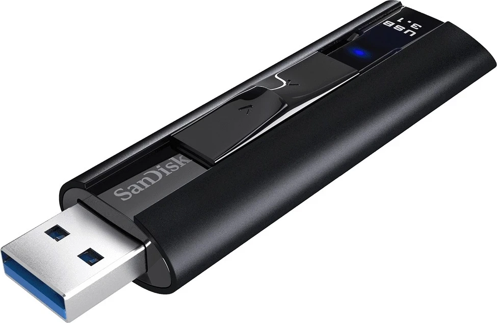 USB ključek SanDisk Extreme Pro 128GB, črn USB ključek SanDisk Extreme Pro 128GB, črn