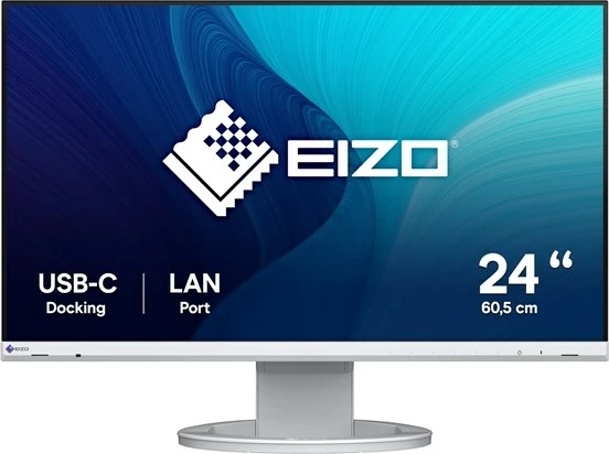 Monitor 23,8" Full HD IPS, EIZO FlexScan EV2490-WT, bel