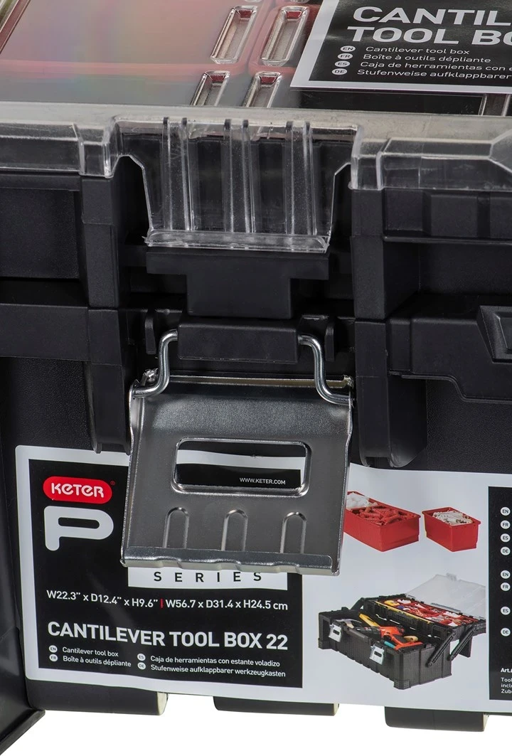 Organizator orodja 22", Keter, črn