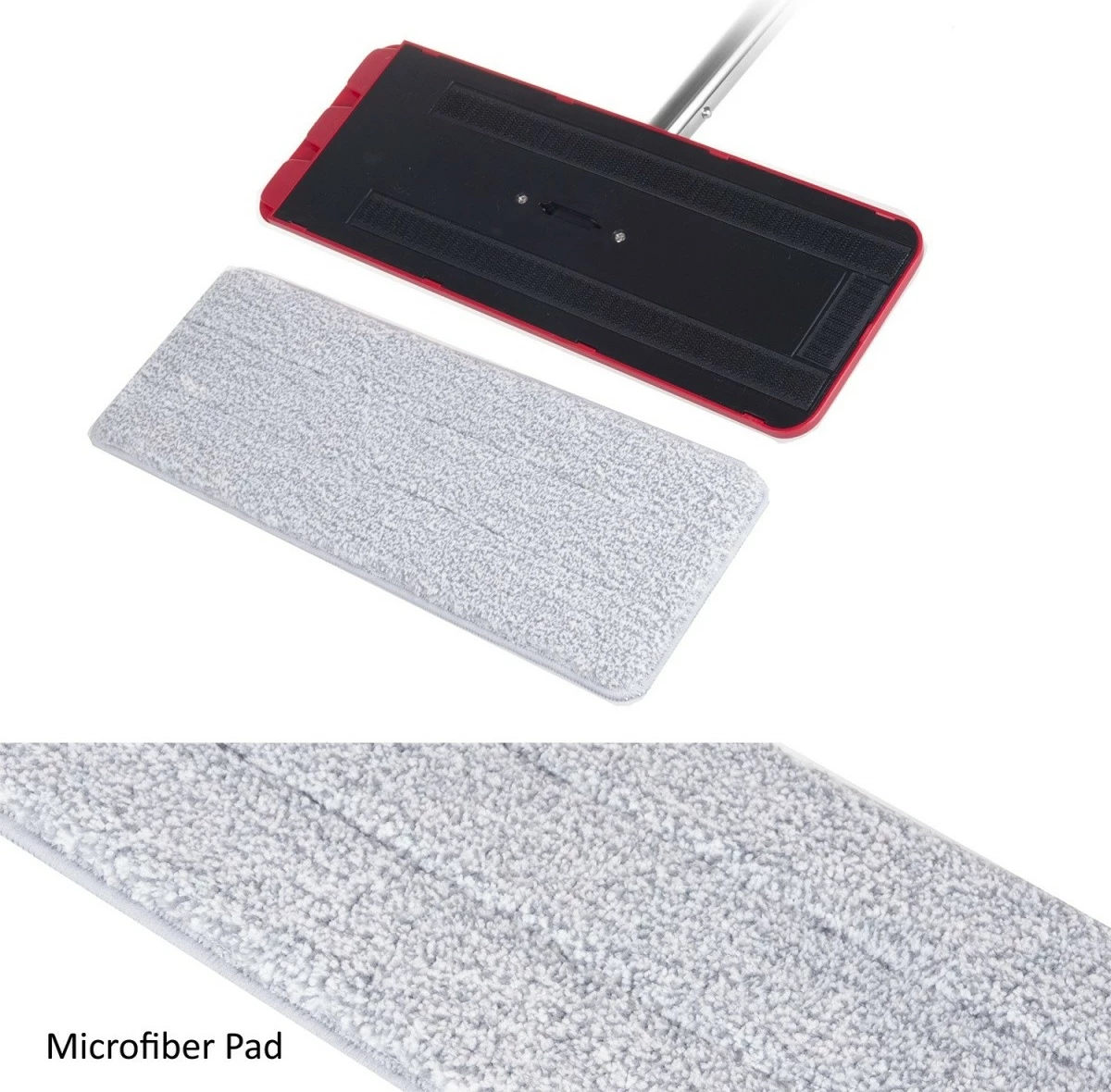 Mop raven GreenBlue MaxiClean GB850 z vedrom in ožemalnikom, rdeč