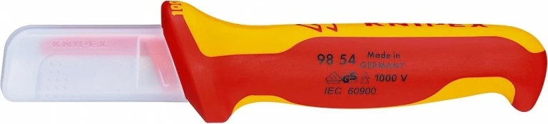 Klešče za kable Knipex 98 54, izolacijska ročaja, rdeče/rumene