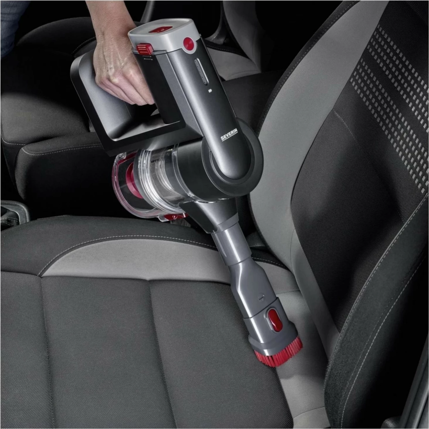 Vertikalni sesalnik brez vrečke in kabla Severin HV 7968, antracit