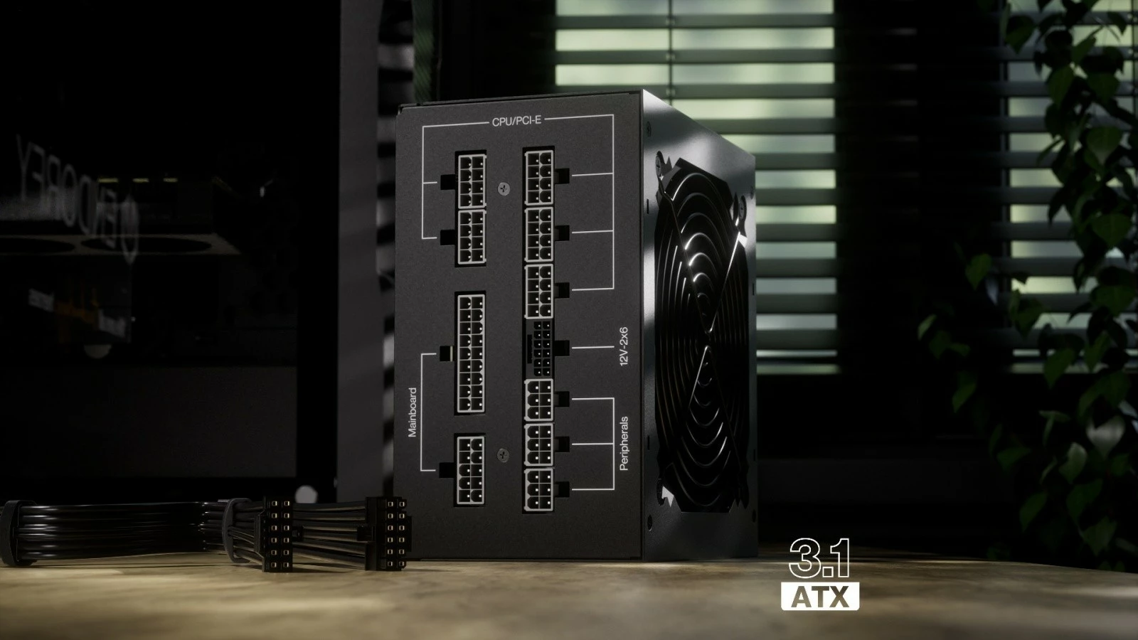 Napajalnik 750W, 80 PLUS Gold, modularen, črn Endorfy Supremo FM6