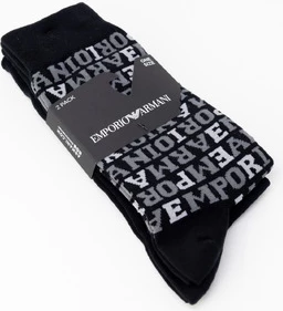 Čevlji Emporio Armani, črne nogavice za moške