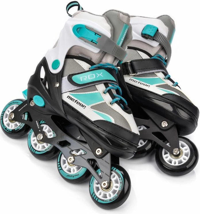 Rekreativne rolerje Meteor, bele