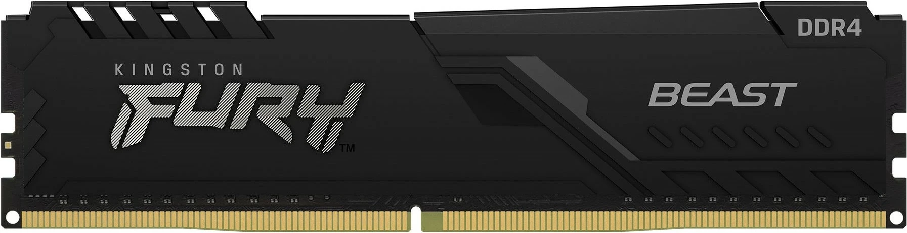 RAM pomnilnik 64GB (2 x 32GB) 3200MT/s DDR4, Kingston FURY Beast, črn