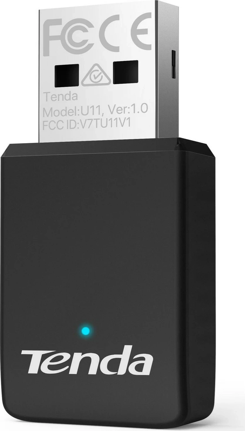 Wi‑Fi adapter Tenda U11, USB, Wi‑Fi 6, 886 Mbps