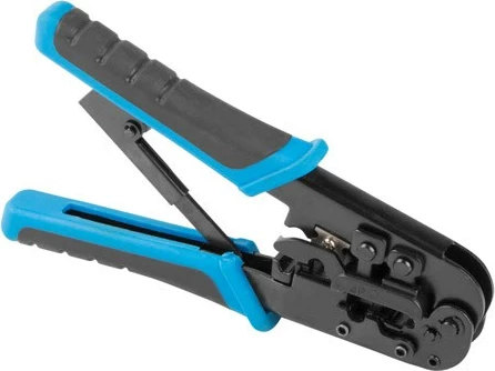 Orodje za stiskanje kablov Lanberg NT-0201, črno/modro