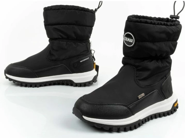 Čizme, Colmar W WARMER 2 PLAIN, črne