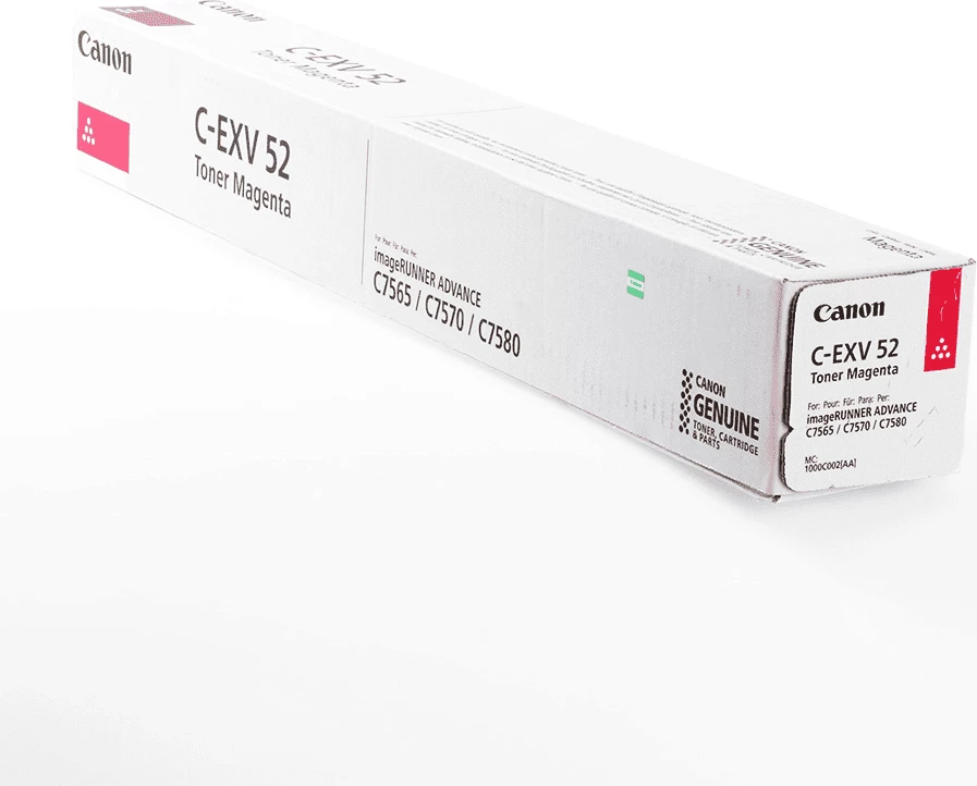 Toner kartuša Magenta, Canon C-EXV 52 (1000C002), kapaciteta do 66.500 strani, standard