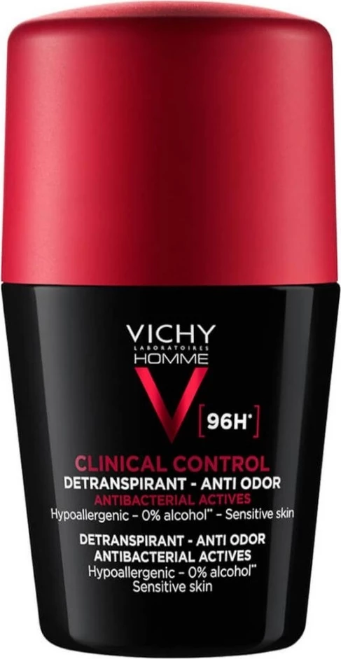 Antiperspirant roll-on za moške Clinical Control 96H, Vichy, 50 ml