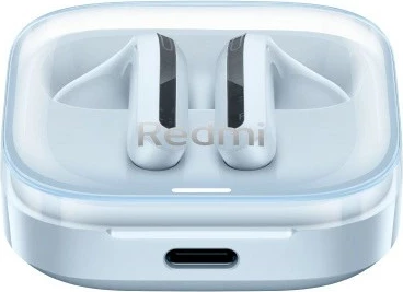 Brezžične slušalke z zmogljivim basom, Xiaomi Redmi Buds 6 Active, Bluetooth 5.4, stereo, IPX4, modre