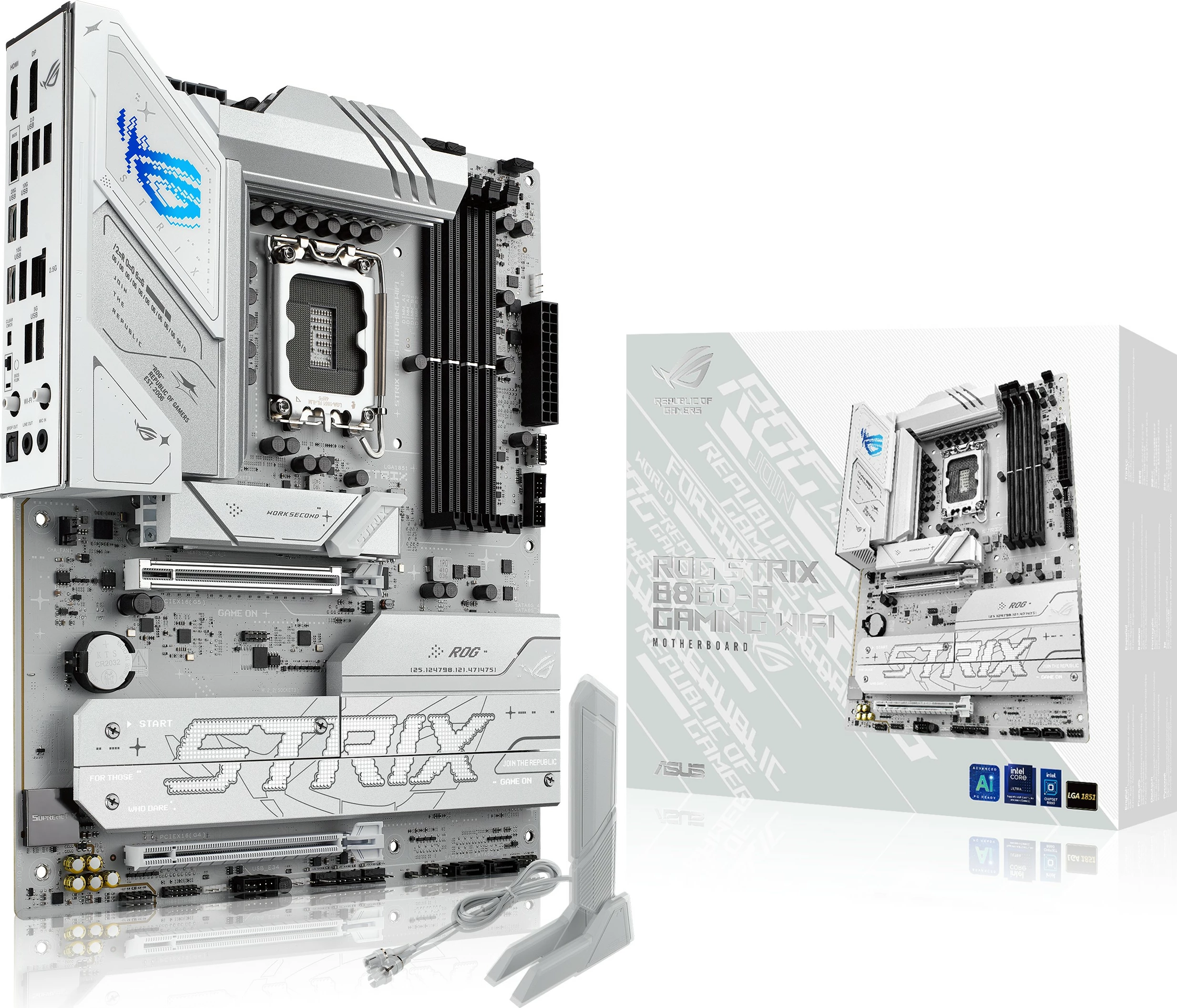 Matična plošča ROG STRIX B860-A Gaming WiFi, ASUS, LGA1851