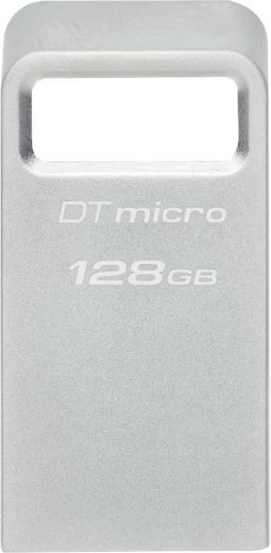 USB ključek Kingston DataTraveler Micro G2, 128 GB, USB 3.2 Gen1, srebrn