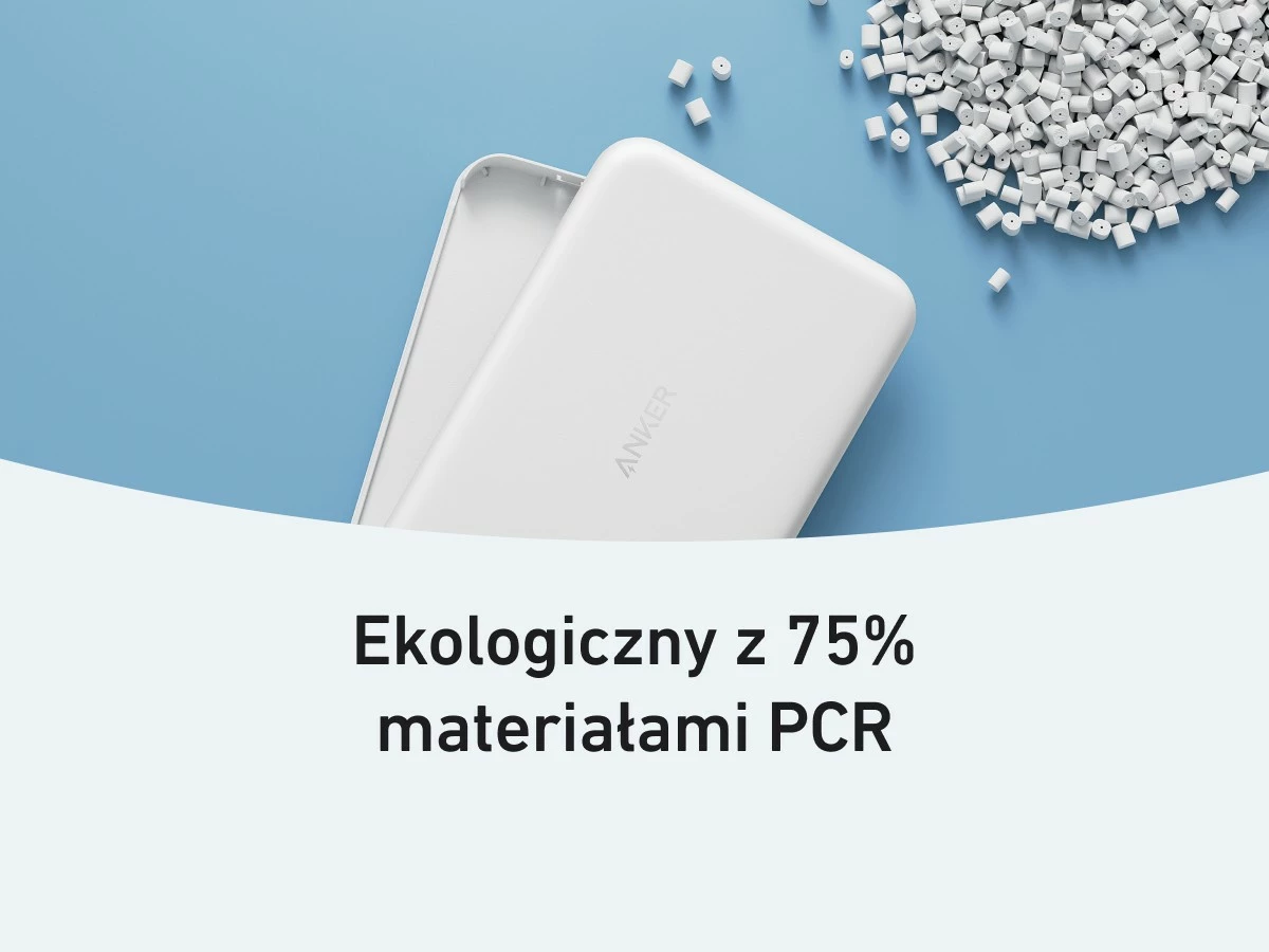 Brezžični powerbank 10000mAh Anker MagGo A1664H21 USB‑C za iPhone MagSafe, bel