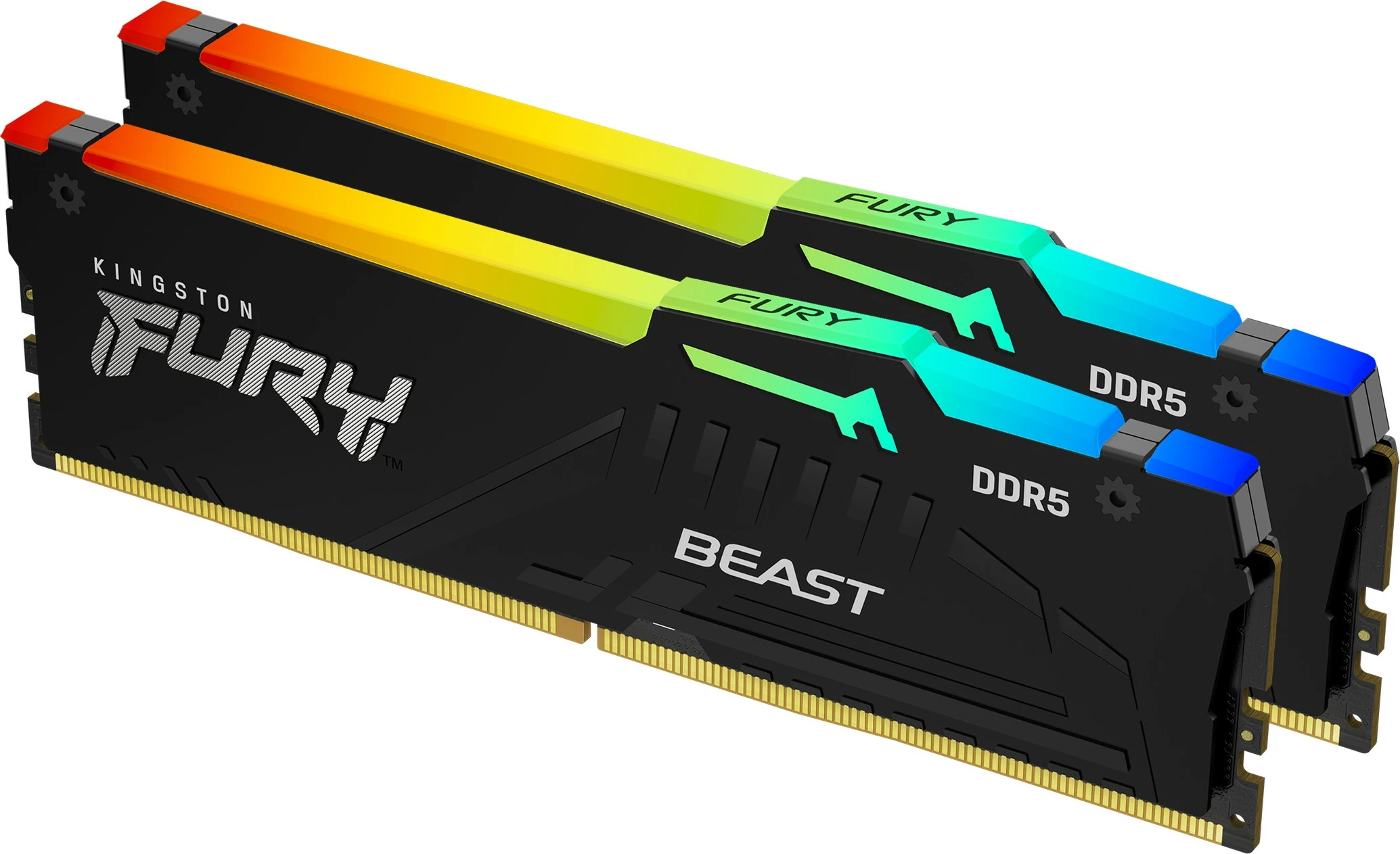 RAM pomnilnik FURY Beast RGB EXPO 16GB (2x8GB) DDR5 6000MT/s CL30 Kingston