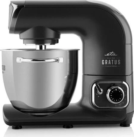 Množičen kuhinjski mešalnik Gratus Max Evo, 8 hitrosti, 5,5 L, črn