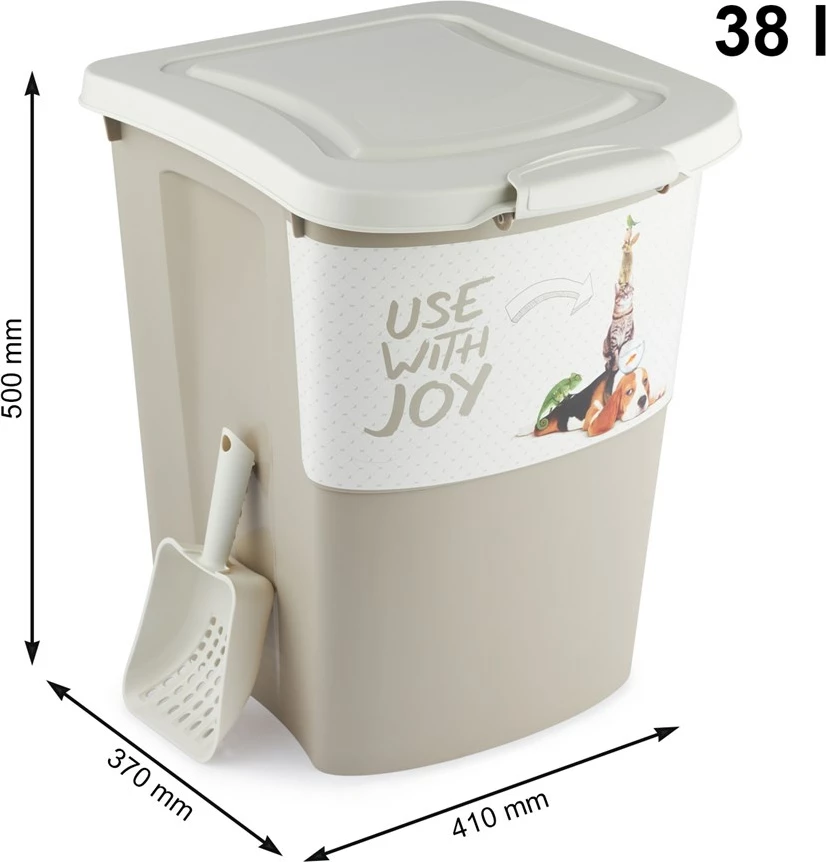 Posoda za živila Rotho Archie, bež